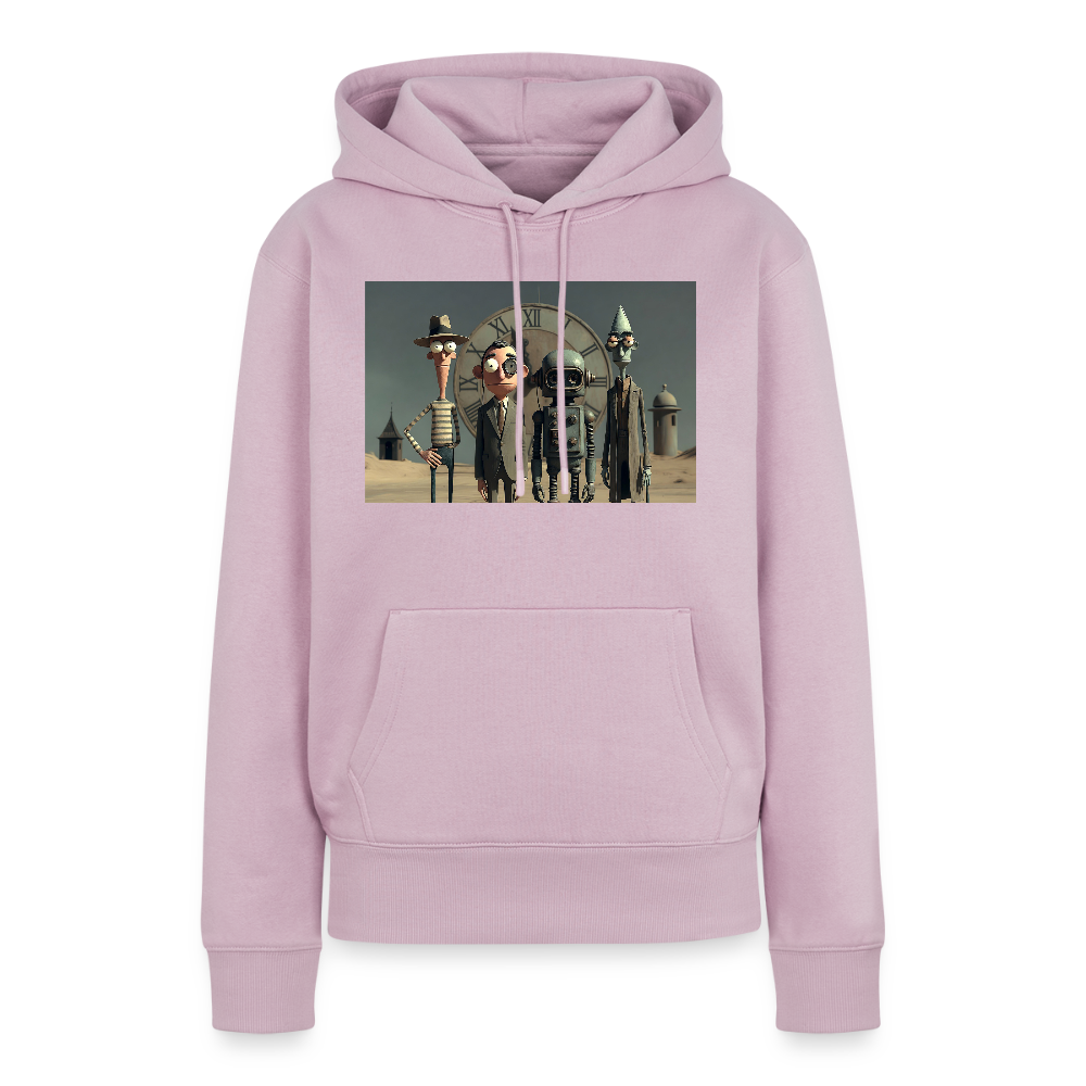 Pünktlich zu spät – Die seltsame Gesellschaft | Frauen Premium Hoodie - Altrosa