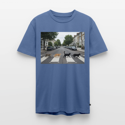 The Purrfect Crossing – Wir waren vor der Band da | Männer Premium T-Shirt - Taubenblau