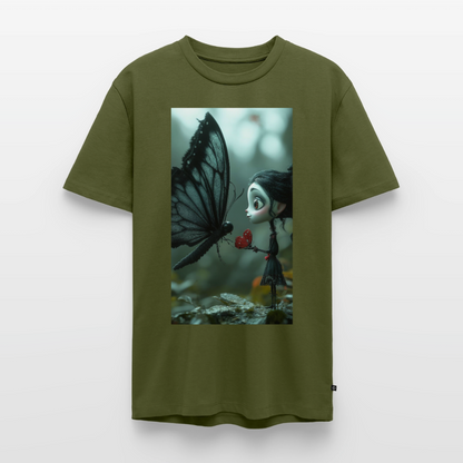 Mut für einen Moment | Männer Premium T-Shirt - Khaki