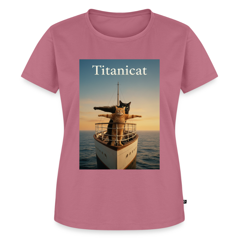 Titanicat – Ich bin der König der Kratzbäume | Frauen Premium T-Shirt - Mauve