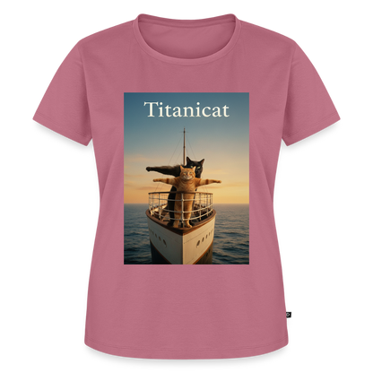 Titanicat – Ich bin der König der Kratzbäume | Frauen Premium T-Shirt - Mauve