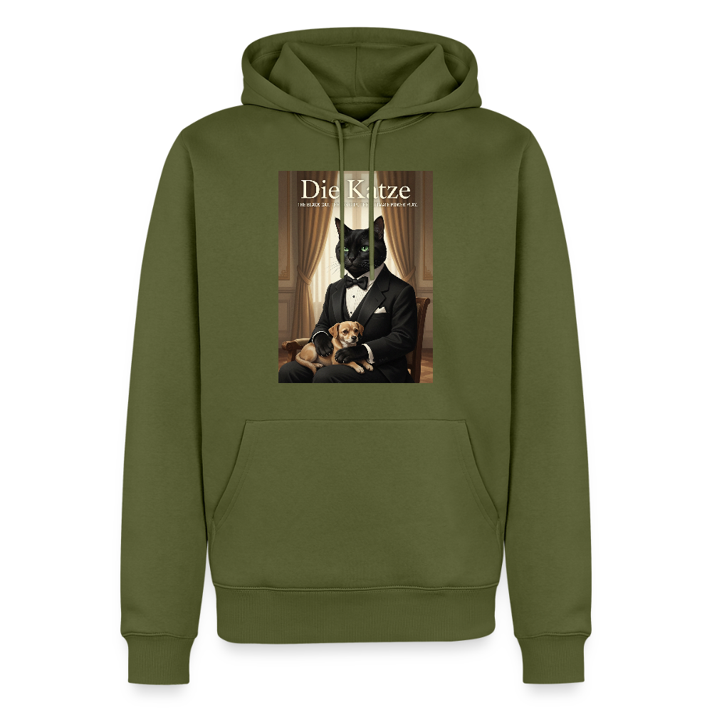 Die Katze – Krümel regelt das | Männer Premium Hoodie - Khaki
