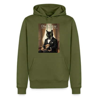 Die Katze – Krümel regelt das | Männer Premium Hoodie - Khaki