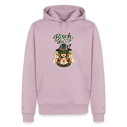 Bisch du’s? – Der Blick sagt alles | Männer Premium Hoodie - Altrosa