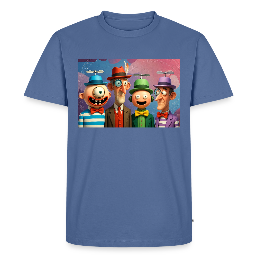 Gedankenkreise auf Hochtouren | Männer Premium T-Shirt - Taubenblau