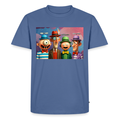 Gedankenkreise auf Hochtouren | Männer Premium T-Shirt - Taubenblau
