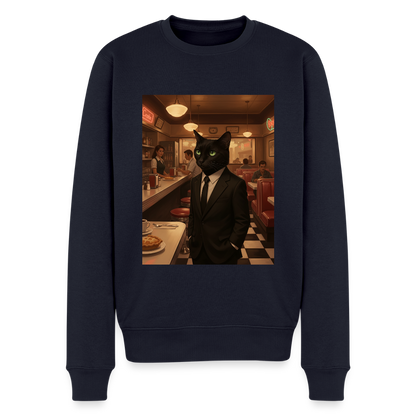 Krümel – Royale mit Pfote |  Männer Premium Pullover - Navy
