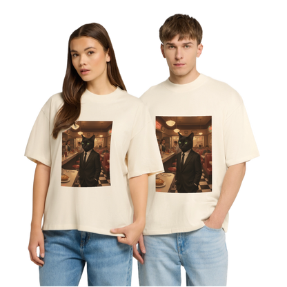 Krümel – Royale mit Pfote | Stanley/Stella Oversized Unisex Bio T-Shirt Blaster - Natur