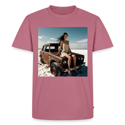 Warten auf irgendwas | Männer Premium T-Shirt - Mauve