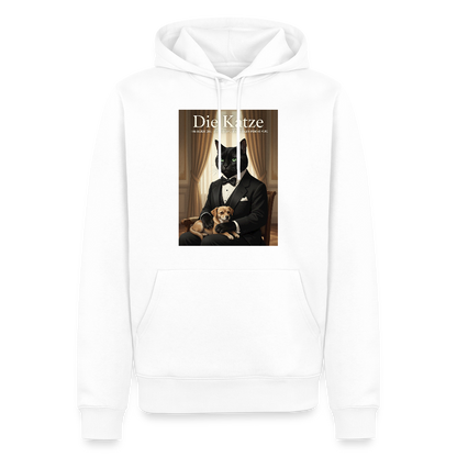 Die Katze – Krümel regelt das | Männer Premium Hoodie - Weiß