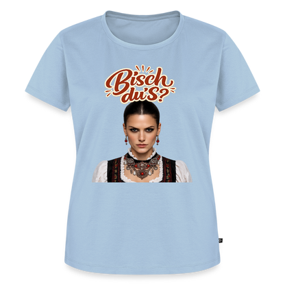 Schwarzwaldstolz – Sie weiß, wer sie isch | Frauen Premium T-Shirt - Hellblau