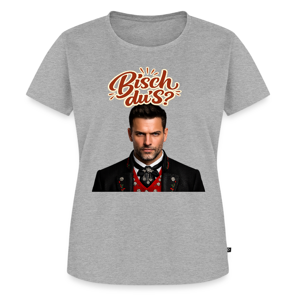 Bisch du’s? – Schwarzwaldkerl | Frauen Premium T-Shirt - Grau meliert