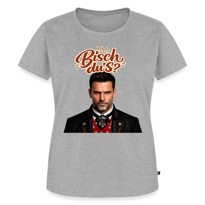 Bisch du’s? – Schwarzwaldkerl | Frauen Premium T-Shirt - Grau meliert