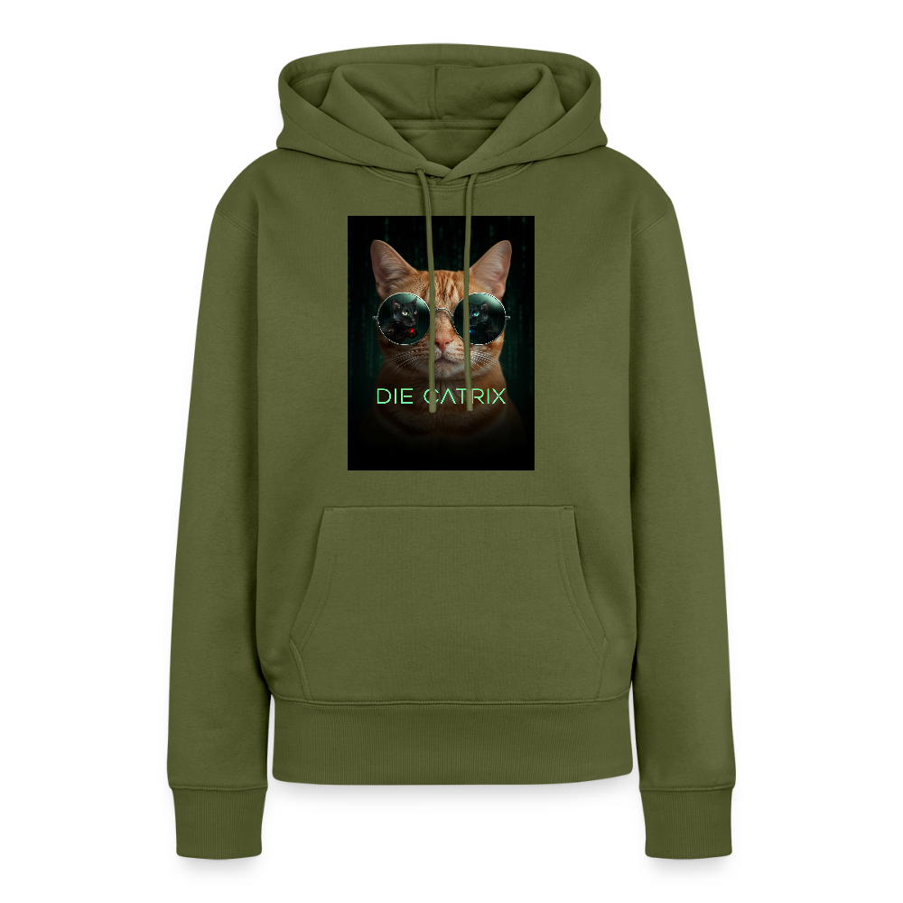 Die Catrix – Krümel erwacht | Frauen Premium Hoodie - Khaki