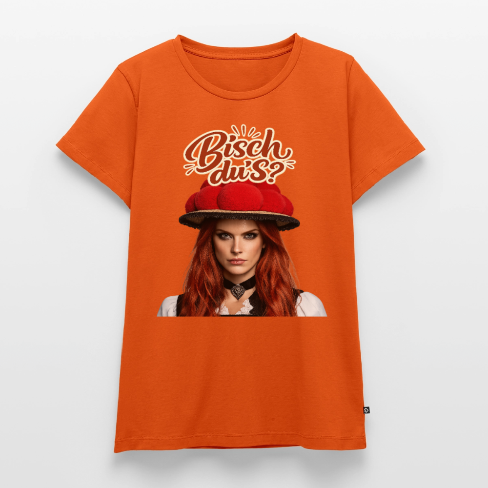 Bisch du’s? – Schwarzwaldmädel | Frauen Premium T-Shirt - Orange 