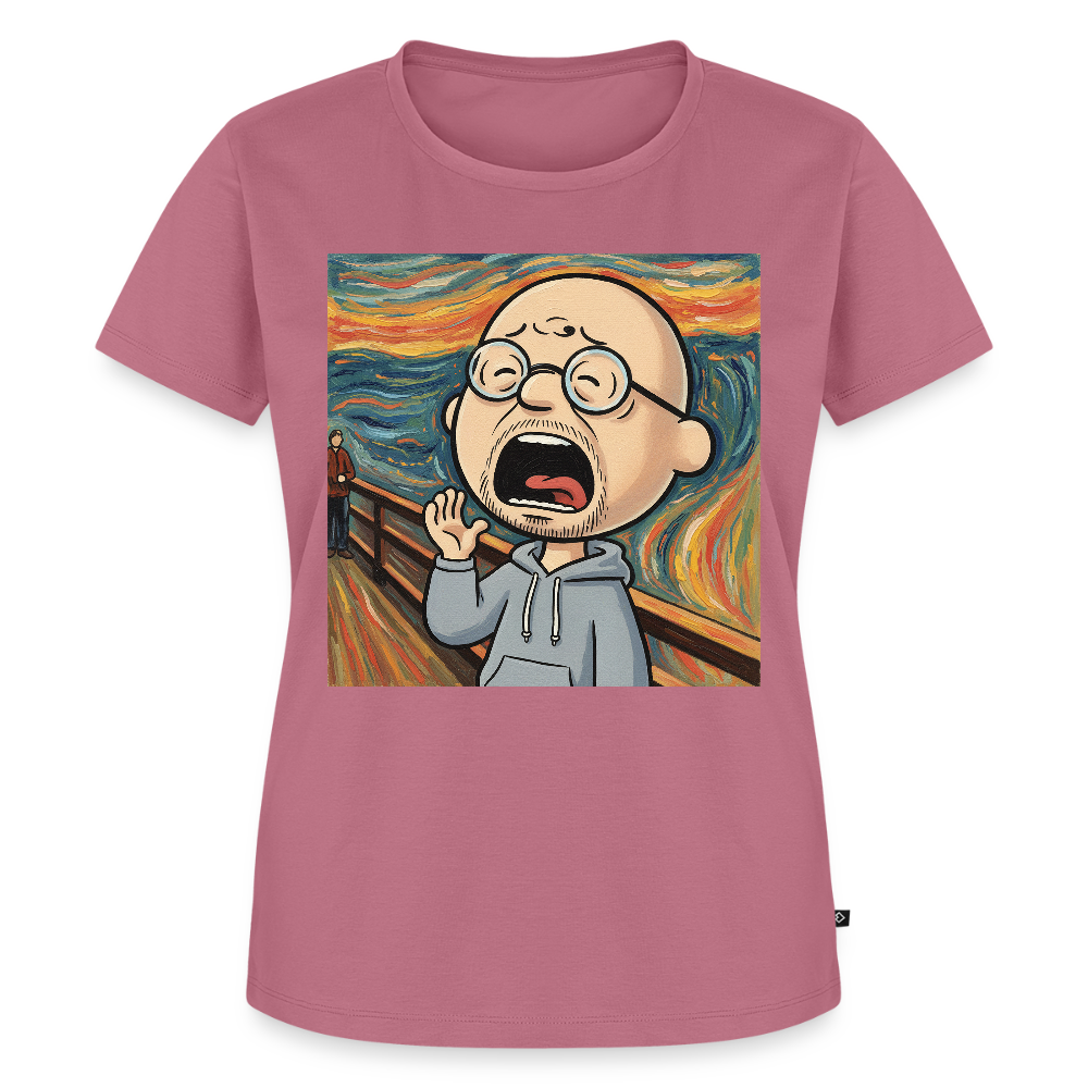 Der Schrei… aber heute bin ich dran | Frauen Premium T-Shirt - Mauve