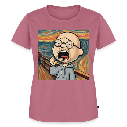 Der Schrei… aber heute bin ich dran | Frauen Premium T-Shirt - Mauve