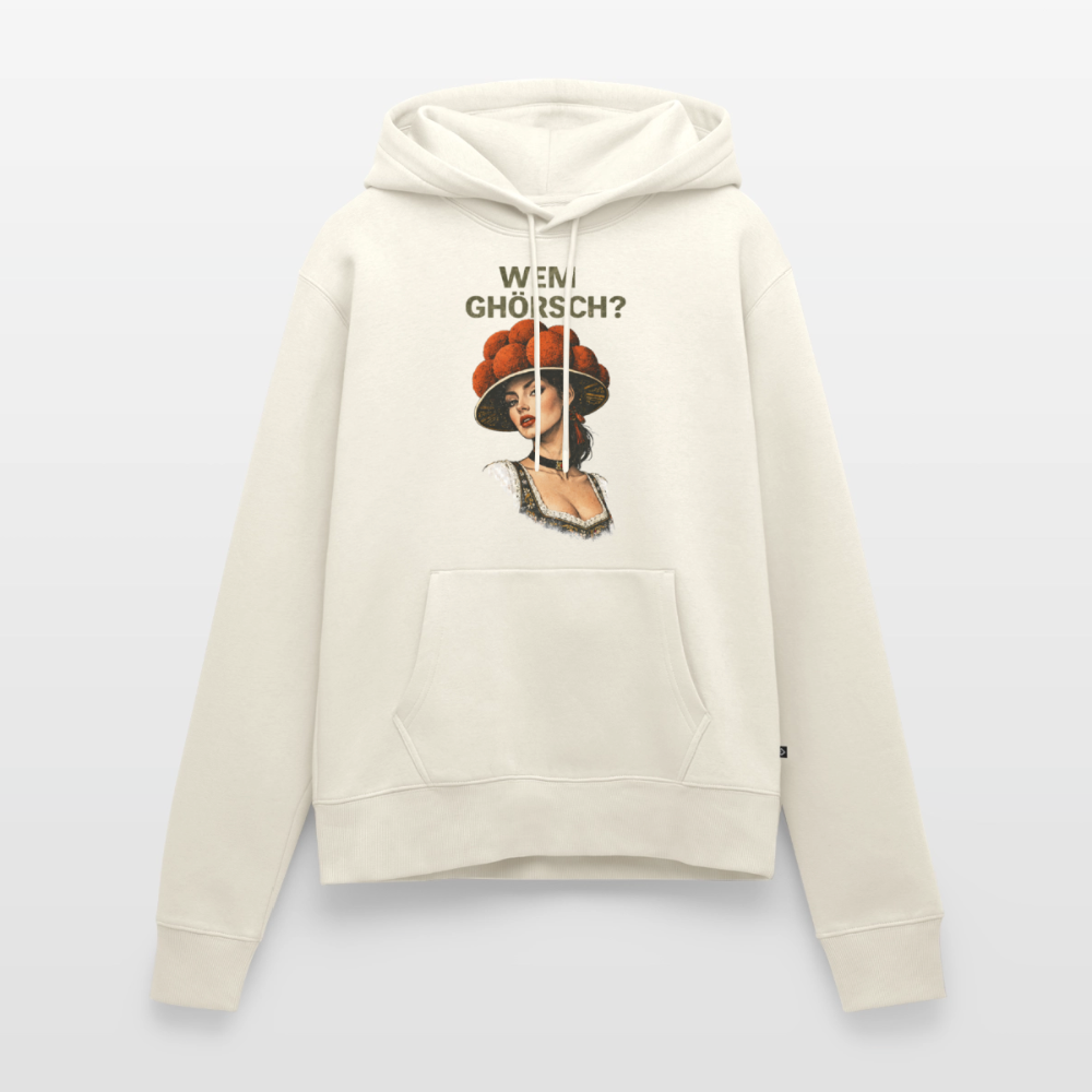 Wem ghörsch? – Schwarzwald Edition | Frauen Premium Hoodie - Naturweiß