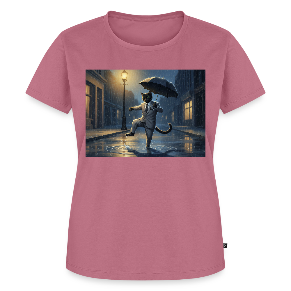 Krümel tanzt im Regen | Frauen Premium T-Shirt - Mauve