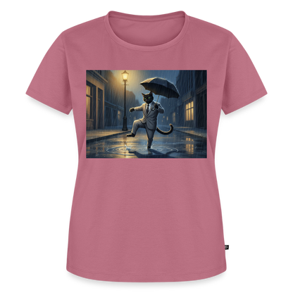 Krümel tanzt im Regen | Frauen Premium T-Shirt - Mauve