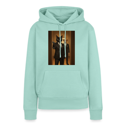 Krümel – Say Meow Again | Frauen Premium Hoodie - Mint 