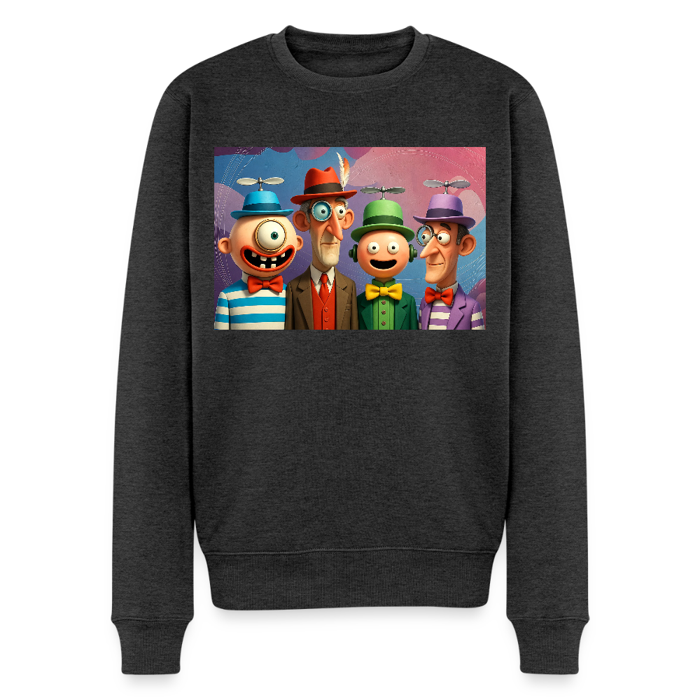 Gedankenkreise auf Hochtouren |  Männer Premium Pullover - Anthrazit meliert