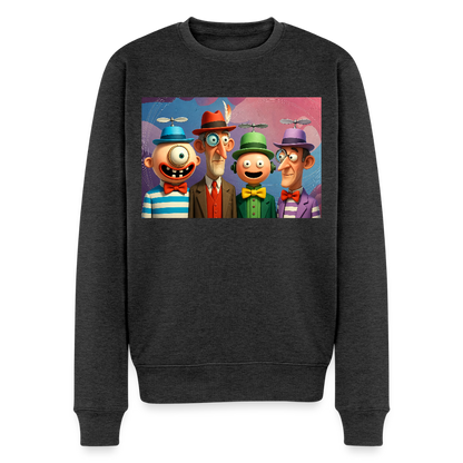 Gedankenkreise auf Hochtouren |  Männer Premium Pullover - Anthrazit meliert