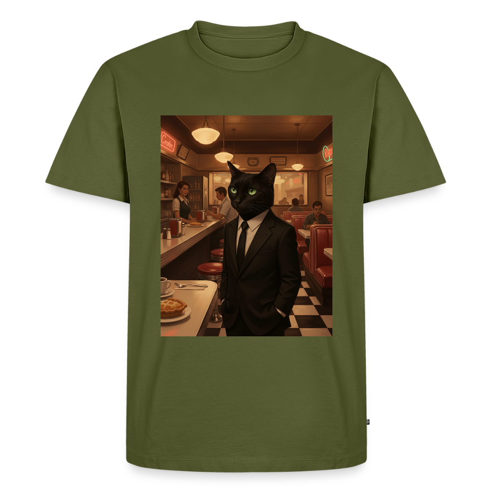 Krümel – Royale mit Pfote | Männer Premium T-Shirt - Khaki