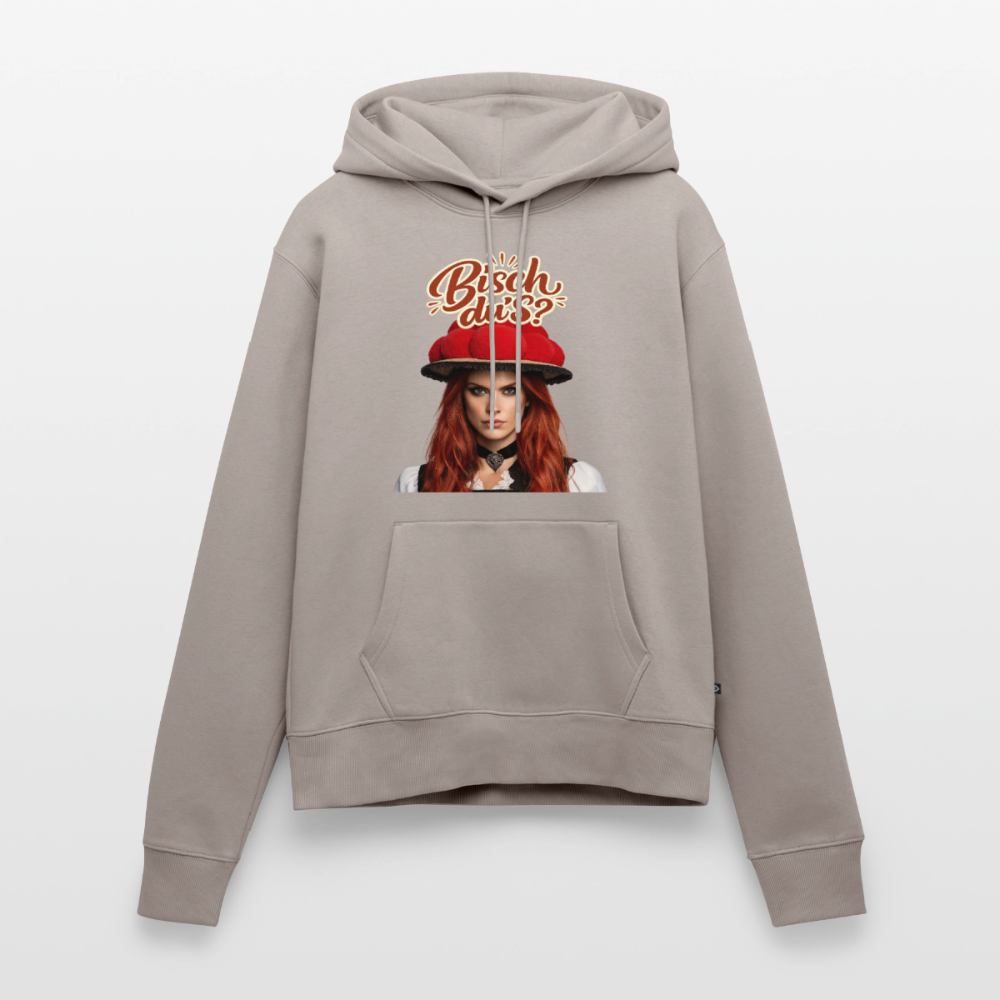 Bisch du’s? – Schwarzwaldmädel | Frauen Premium Hoodie - Taupe
