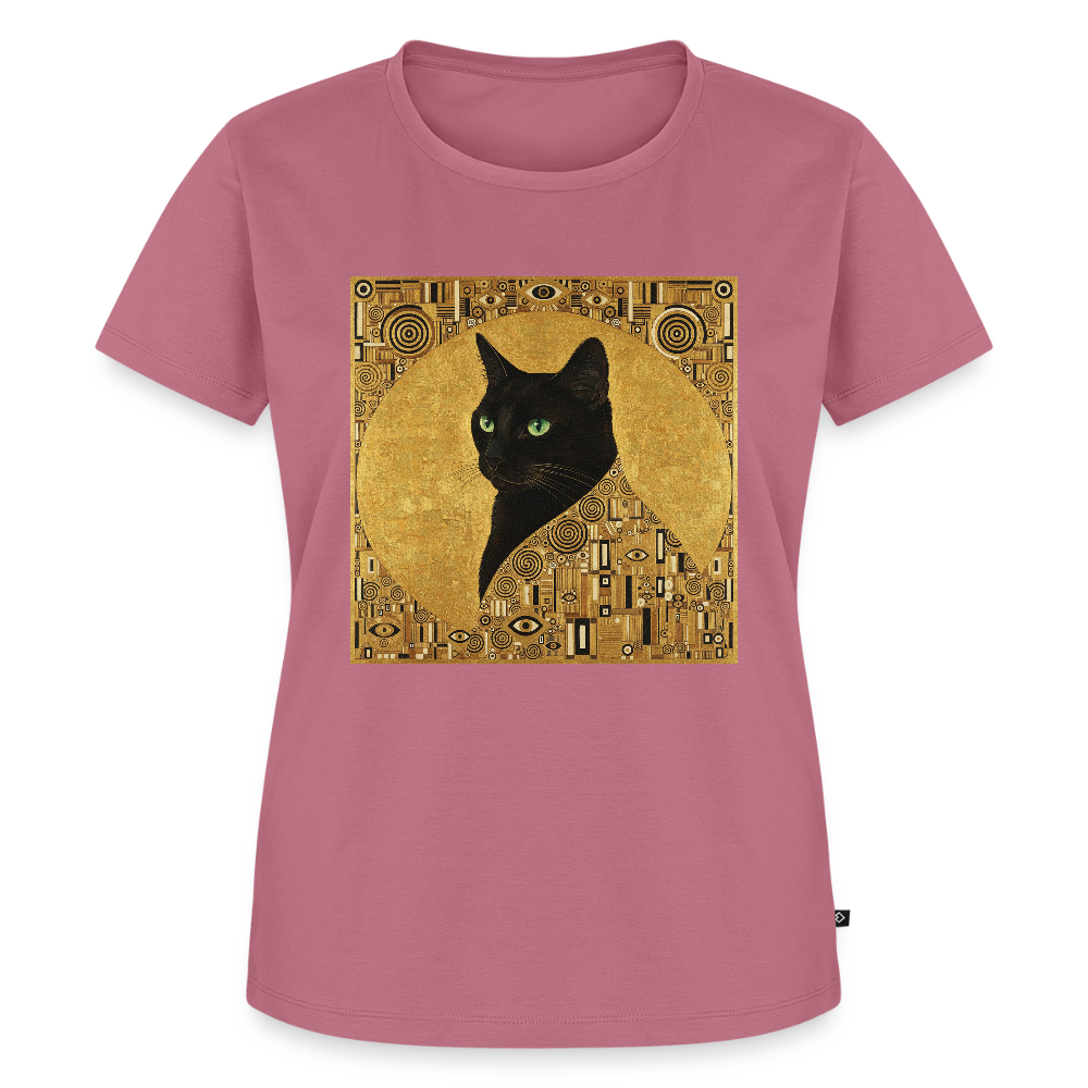 Adele… aber sie schnurrt – Goldene Katze à la Klimt | Frauen Premium T-Shirt - Mauve
