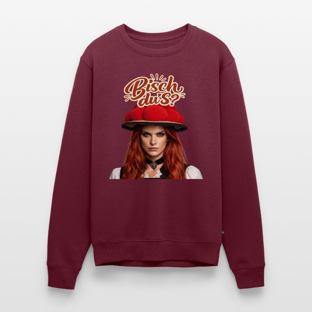 Bisch du’s? – Schwarzwaldmädel |  Männer Premium Pullover - Burgunderrot