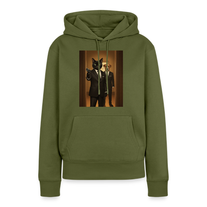 Krümel – Say Meow Again | Frauen Premium Hoodie - Khaki