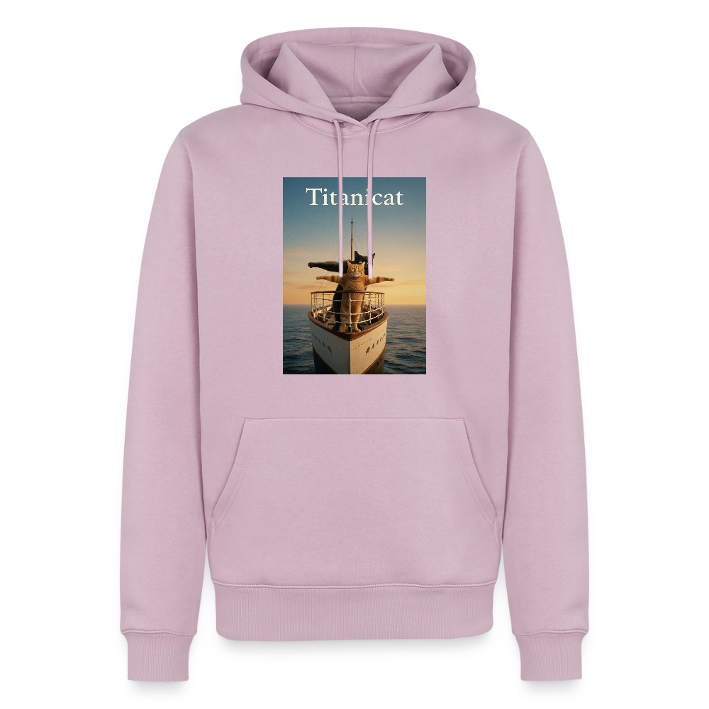 Titanicat – Ich bin der König der Kratzbäume | Männer Premium Hoodie - Altrosa
