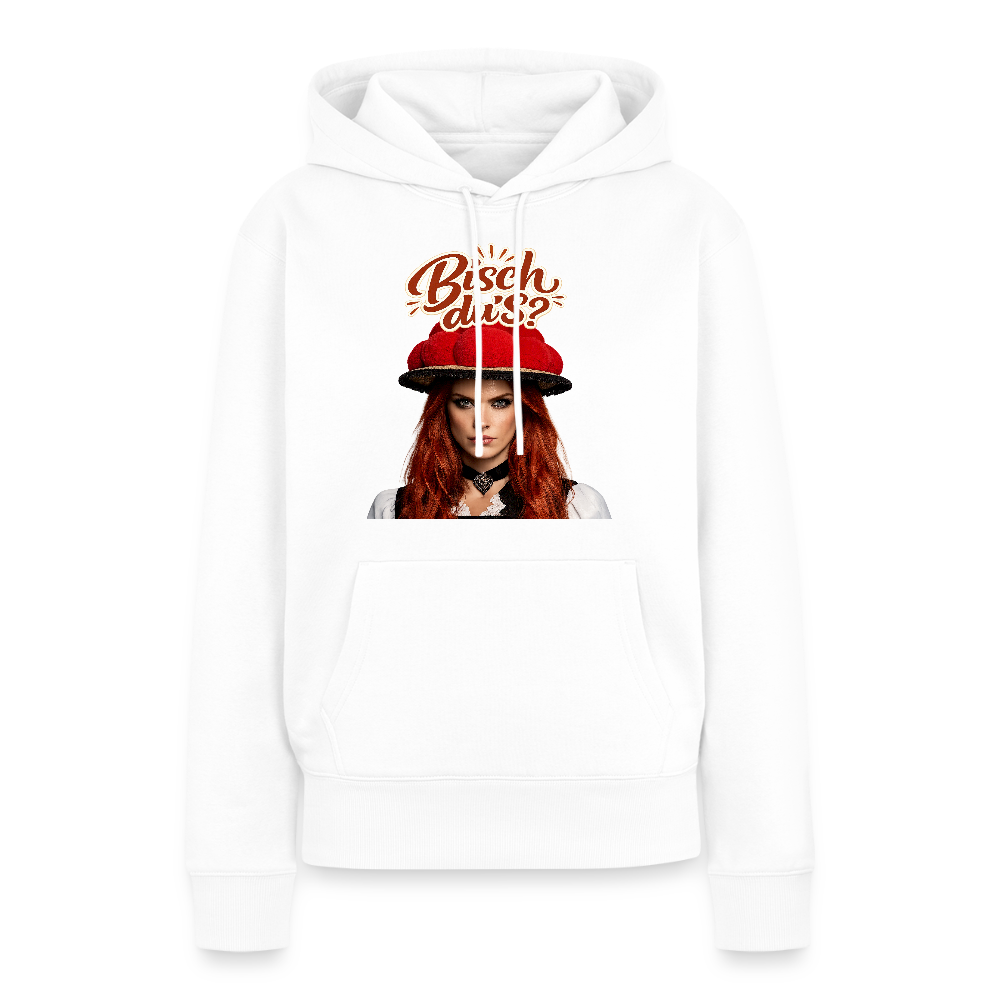 Bisch du’s? – Schwarzwaldmädel | Frauen Premium Hoodie - Weiß