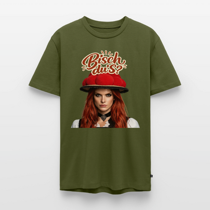 Bisch du’s? – Schwarzwaldmädel | Männer Premium T-Shirt - Khaki