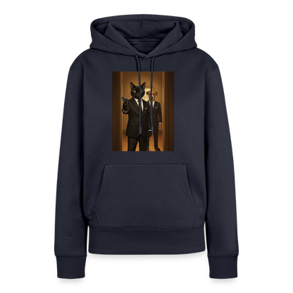 Krümel – Say Meow Again | Frauen Premium Hoodie - Navy