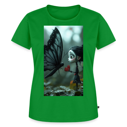 Mut für einen Moment | Frauen Premium T-Shirt - Grün