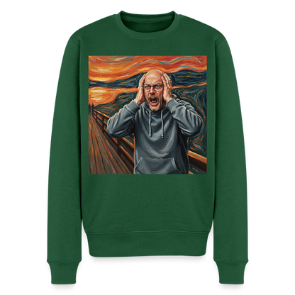 Der Schrei… wenn es wirklich reicht |  Männer Premium Pullover - Flaschengrün