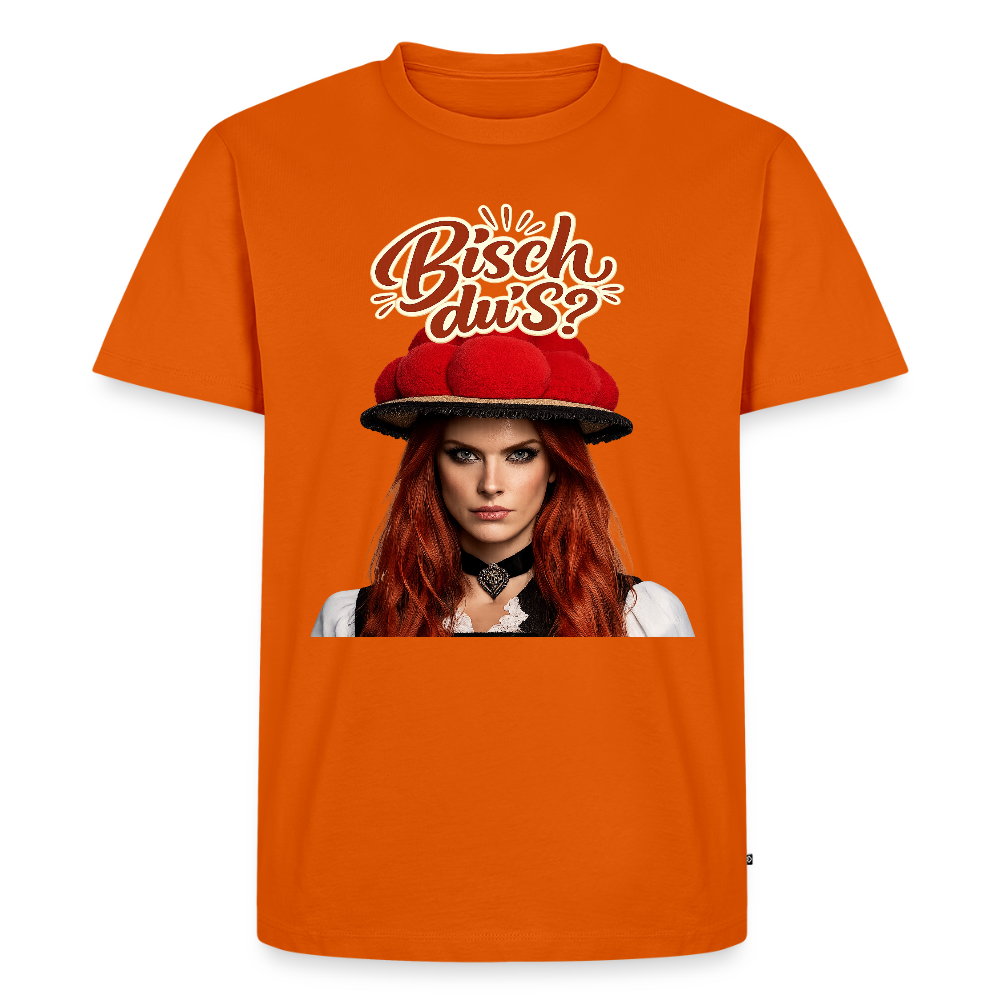 Bisch du’s? – Schwarzwaldmädel | Männer Premium T-Shirt - Orange 