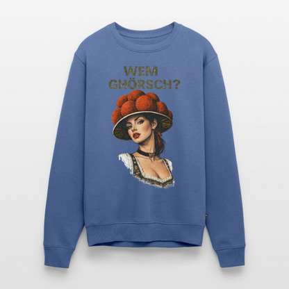 Wem ghörsch? – Schwarzwald Edition |  Männer Premium Pullover - Taubenblau