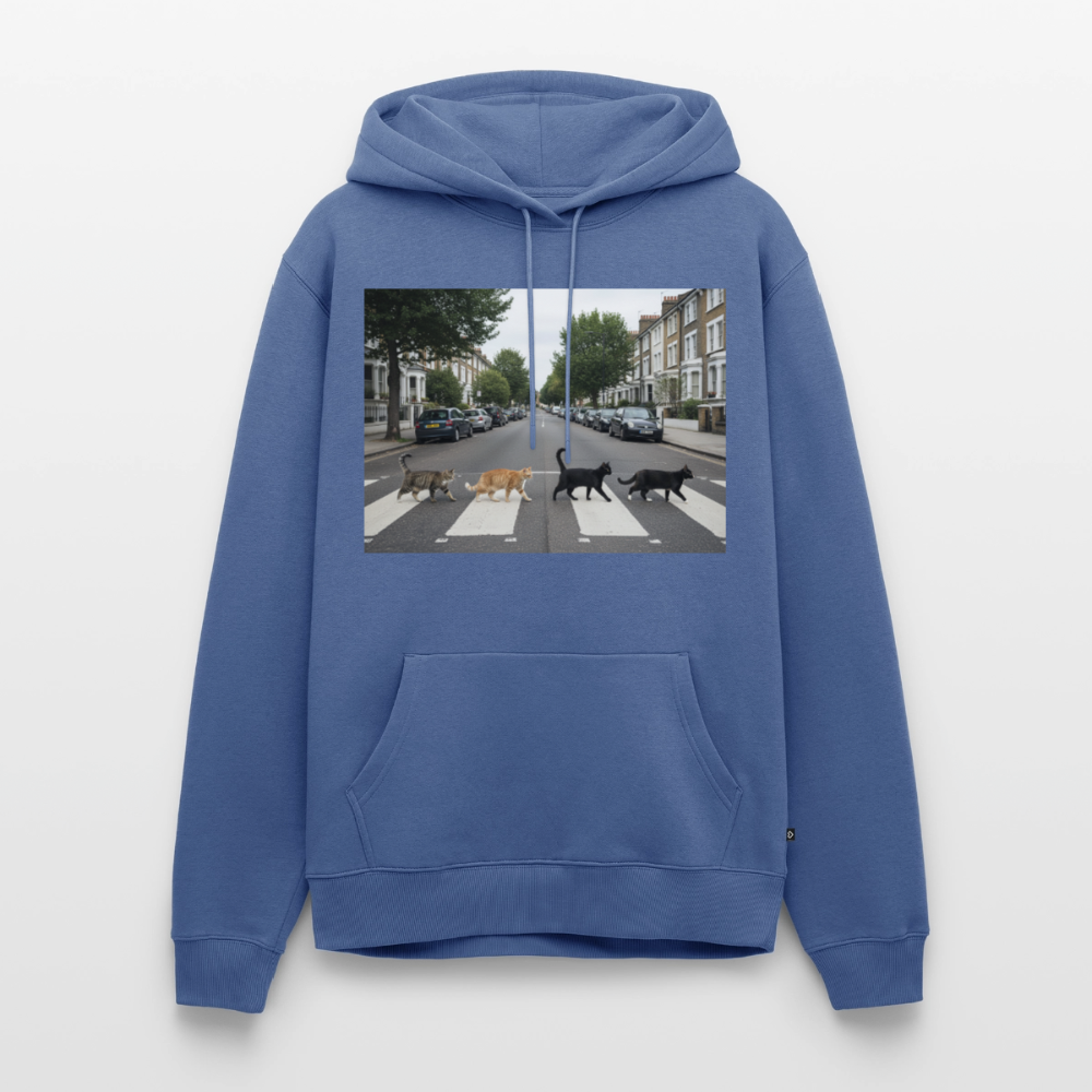 The Purrfect Crossing – Wir waren vor der Band da | Männer Premium Hoodie - Taubenblau