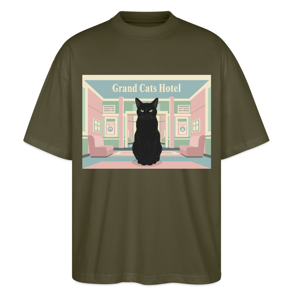 Grand Hotel Krümel | Stanley/Stella Oversized Unisex Bio T-Shirt Blaster - Khaki