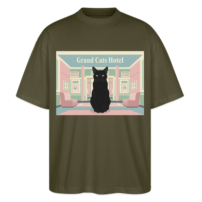Grand Hotel Krümel | Stanley/Stella Oversized Unisex Bio T-Shirt Blaster - Khaki