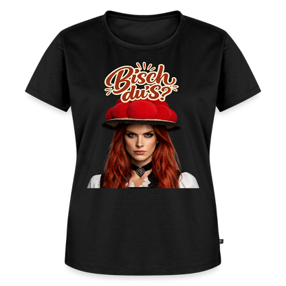 Bisch du’s? – Schwarzwaldmädel | Frauen Premium T-Shirt - Schwarz
