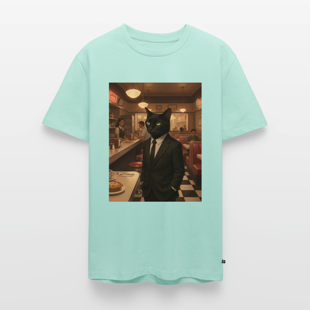 Krümel – Royale mit Pfote | Männer Premium T-Shirt - Mint 