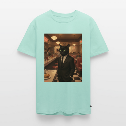 Krümel – Royale mit Pfote | Männer Premium T-Shirt - Mint 