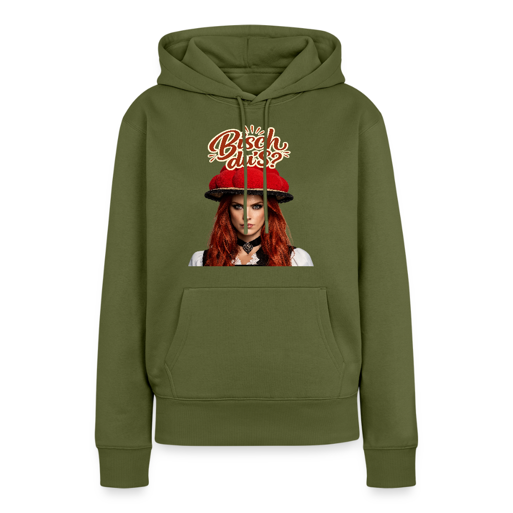 Bisch du’s? – Schwarzwaldmädel | Frauen Premium Hoodie - Khaki