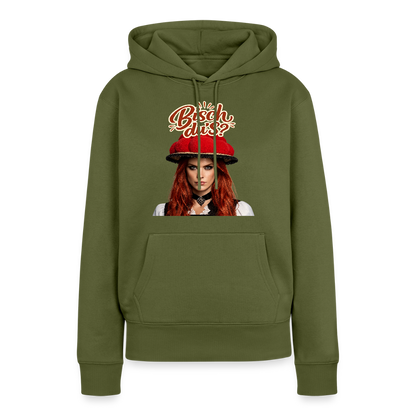 Bisch du’s? – Schwarzwaldmädel | Frauen Premium Hoodie - Khaki