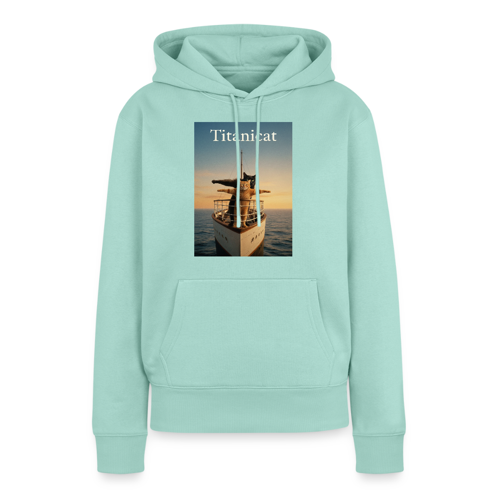 Titanicat – Ich bin der König der Kratzbäume | Frauen Premium Hoodie - Mint 