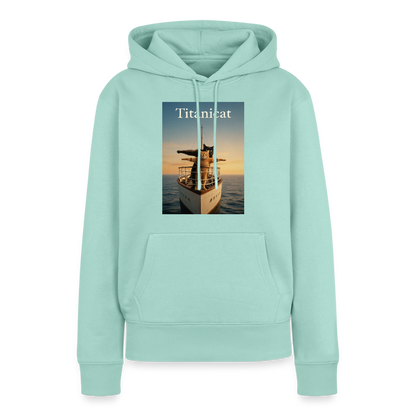 Titanicat – Ich bin der König der Kratzbäume | Frauen Premium Hoodie - Mint 